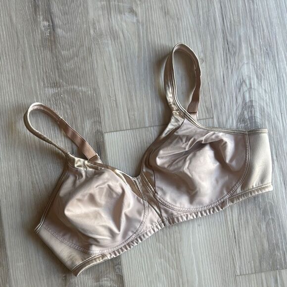 Playtex Cream Longline Bralette with Wide Straps - Picture 1 of 4
